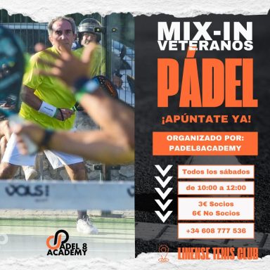 Mixins de pádel en Linense Tenis Club