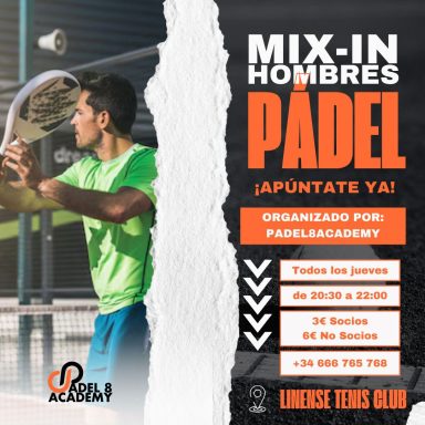 Mixins de pádel en Linense Tenis Club